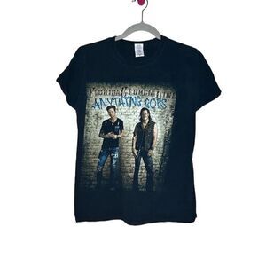 Florida Georgia Line 2015 Tour Concert T-Shirt Black Unisex Small Band Tee